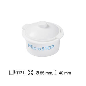 Recipiente para desinfeção de ponteiras, MicroStop - 0,12 L