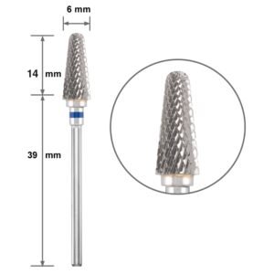 Ponteira (broca) de Tungstênio DUOTTI - FRUSTUM - Azul