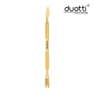 Espátula profissional para manicure e pedicure DELUXE-01 (empurrador arredondado e limpador)