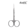 Tesoura profissional para cutícula para canhotos Duotti - PRO LH+