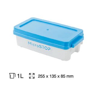 Recipiente para desinfeção de ferramentas, MicroStop - 1 L